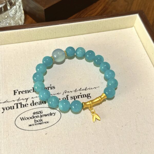 Aquamarine&Amazonite Bracelet